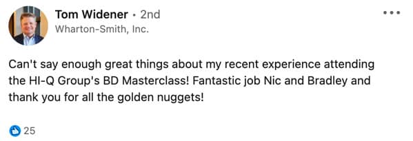 testimonial-post-5 Testimonial Review for Hi-Q Group BD Masterclass