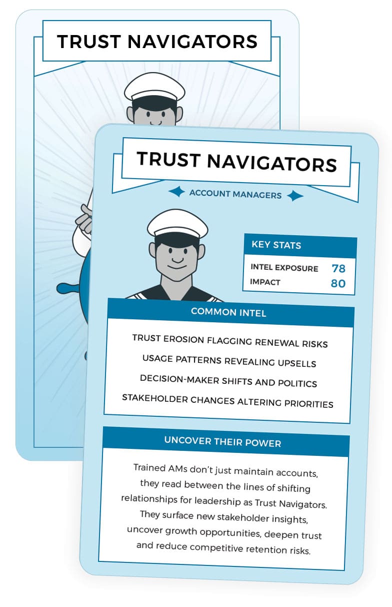 trustnavigators-mobile Image showing a card of